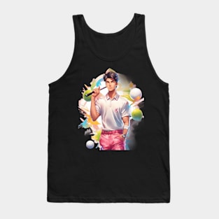 Anime Kpop Golfer Tank Top